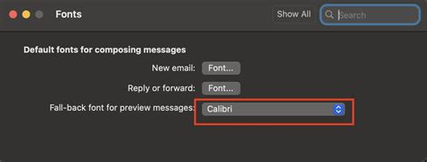add font to outlook|Add a font .